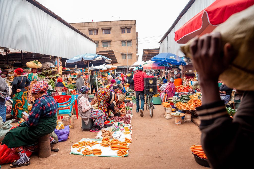 Local market in Arusha